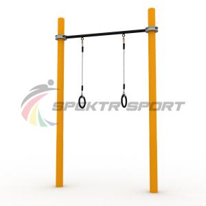 Купить Турник классический для занятий Воркаут с кольцами SP WRK-07 + Rings_76mm в Коле 