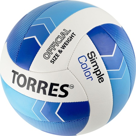 Купить Мяч волейбольный Torres Simple Color любительский р.5 в Коле 